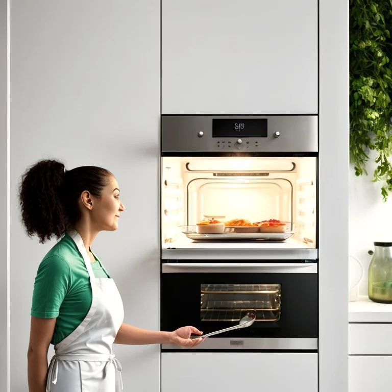 Familie beim Kochen mit AI-Ofen